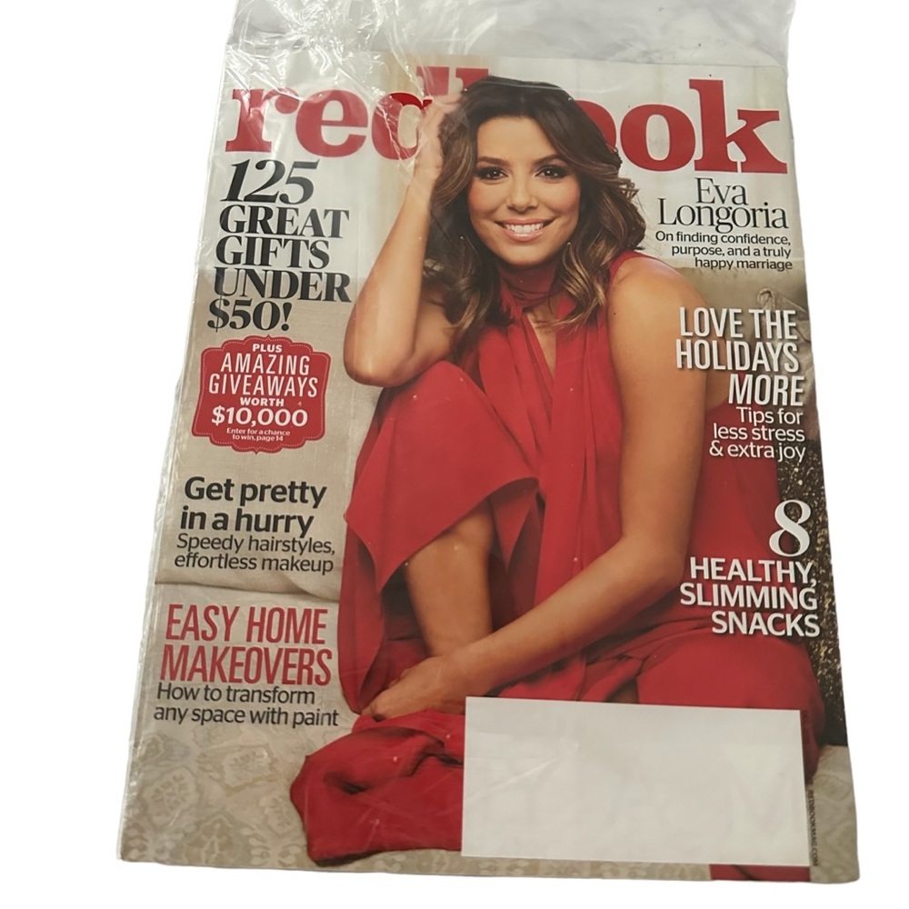 Redbook Magazine December 2016 January 2017 Eva Longoria
